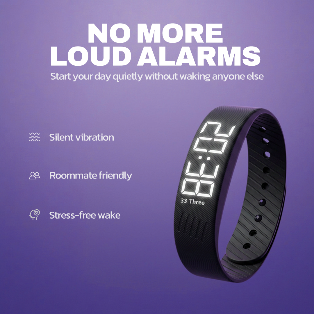 Vibrating Alarm Wristband