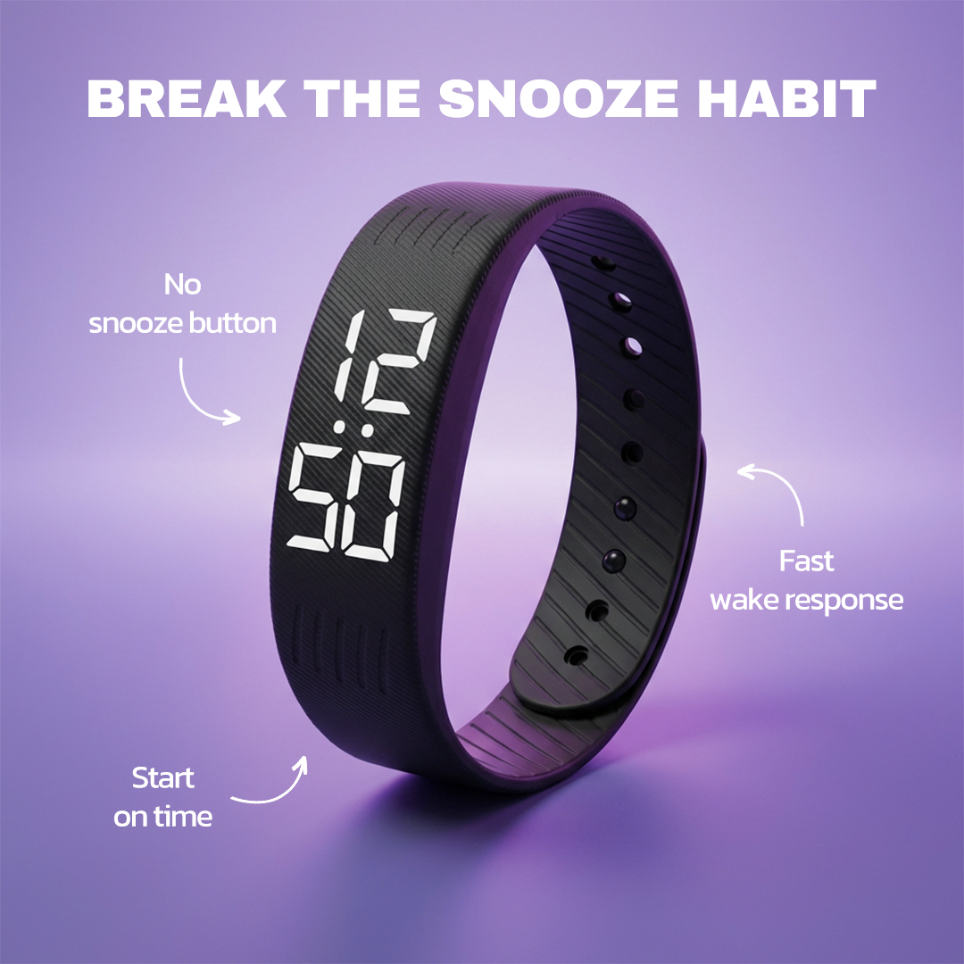 Vibrating Alarm Wristband