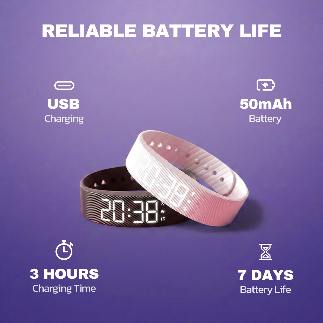 Vibrating Alarm Wristband